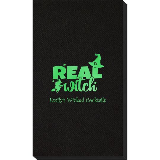 Real Witch Linen Like Guest Towels